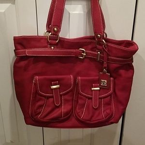 Red New Direction purse